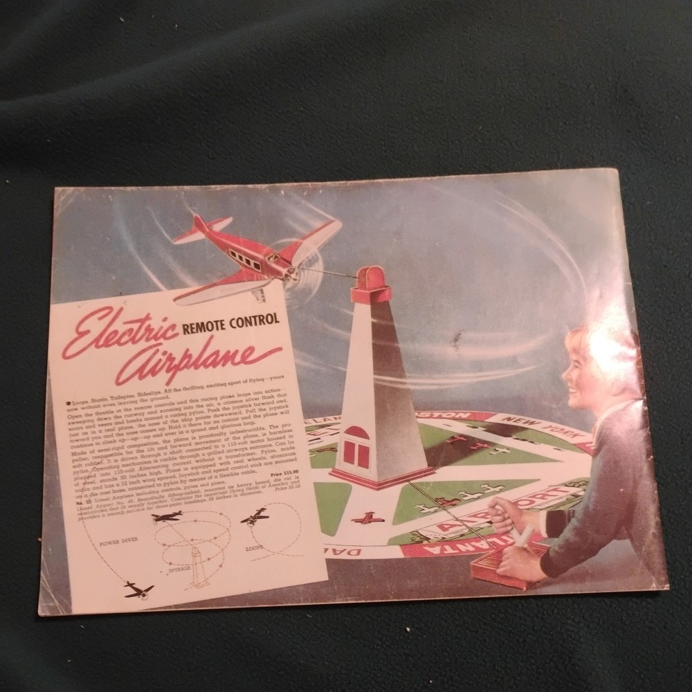 Original Lionel 1937 Consumer Catalog