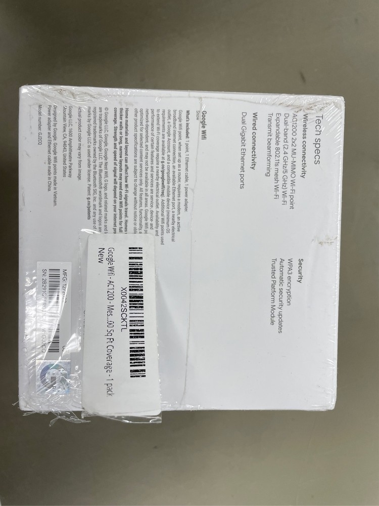 Google Whole Home Wi-Fi System 1