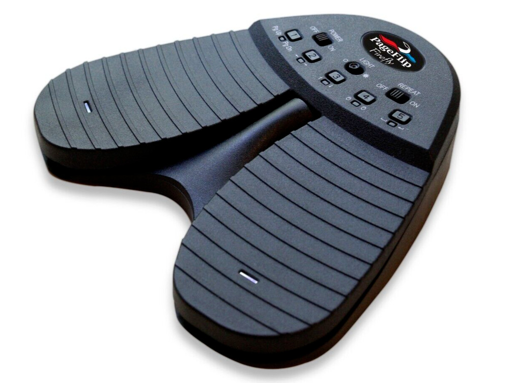 PageFlip Firefly Bluetooth/USB Page Turner Pedal