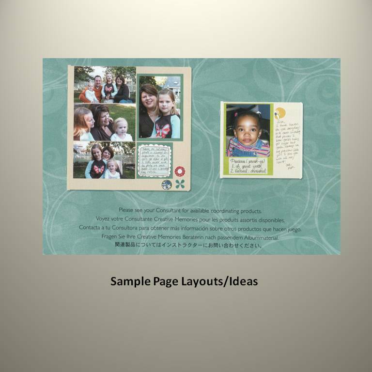 Creative Memories - MOD - DOUBLE DIPPED - Page Completion Kit