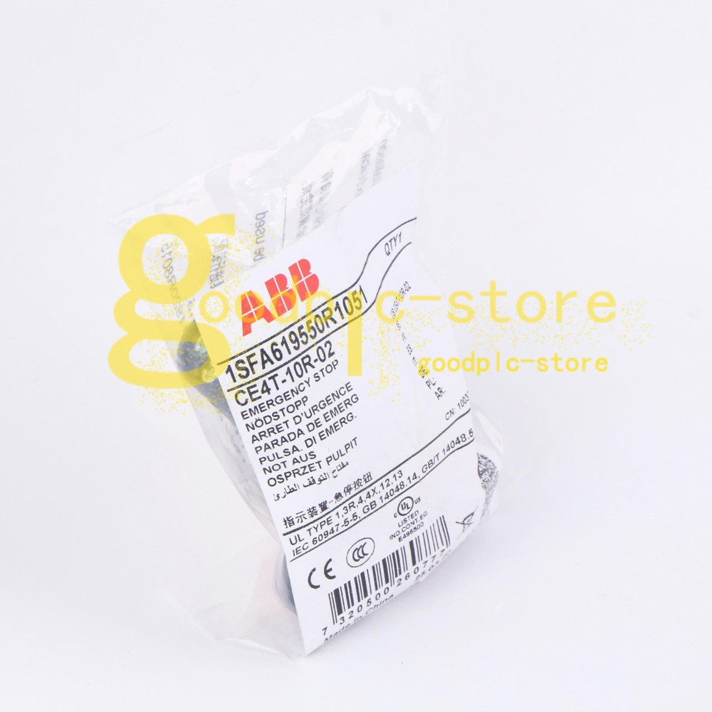 ONE New ABB CE4T-10R-02 button switch