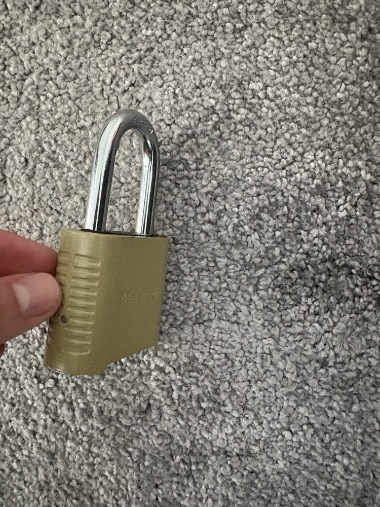 Master Lock -Steel 4 Dial Combo Padlock