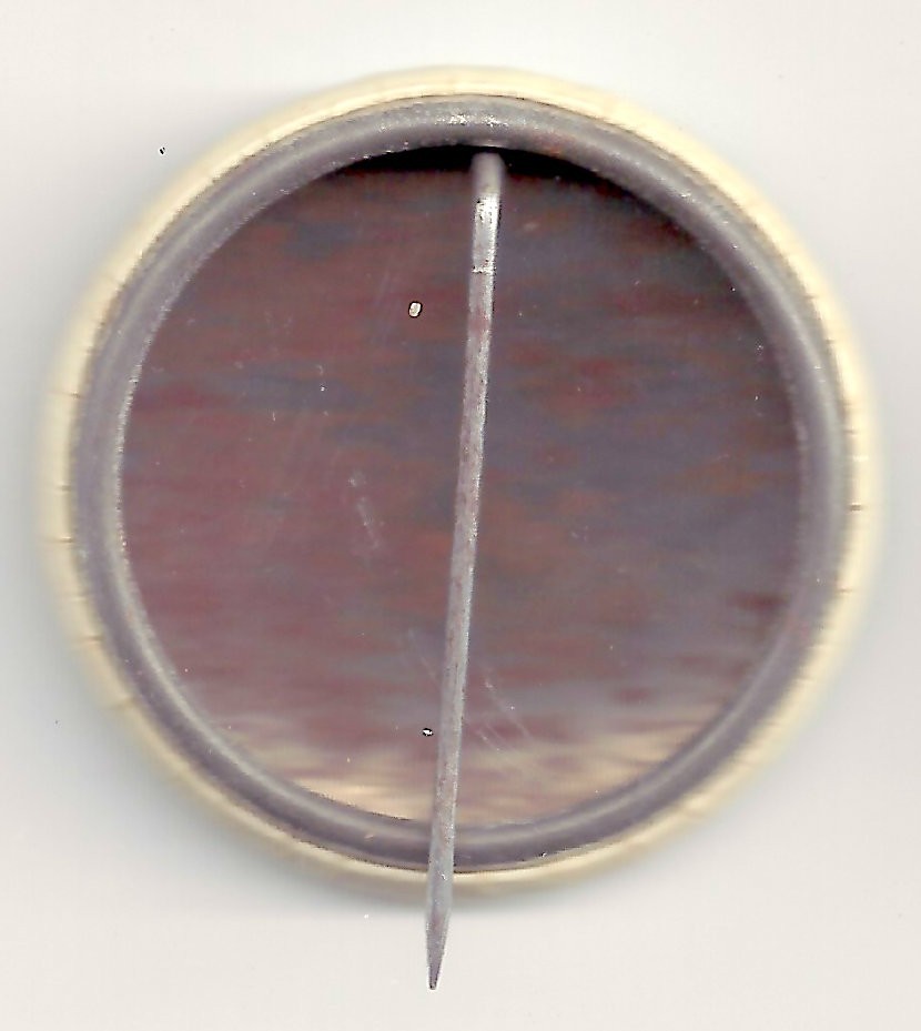 DOWN WITH THE RISING SUN WWII Pin pinback Button