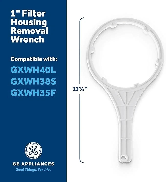 GE Whole Home HHWRNCH Filter Sump Wrench for GXWH30C GXWH35F GNWH38F GXWH40L