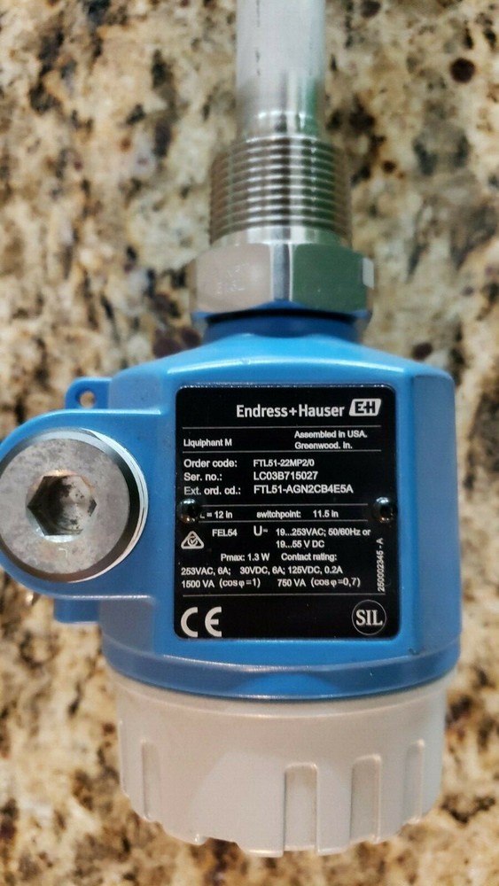 ENDRESS + HAUSER FTL51-22MP2/0 POINT LEVEL SWITCH