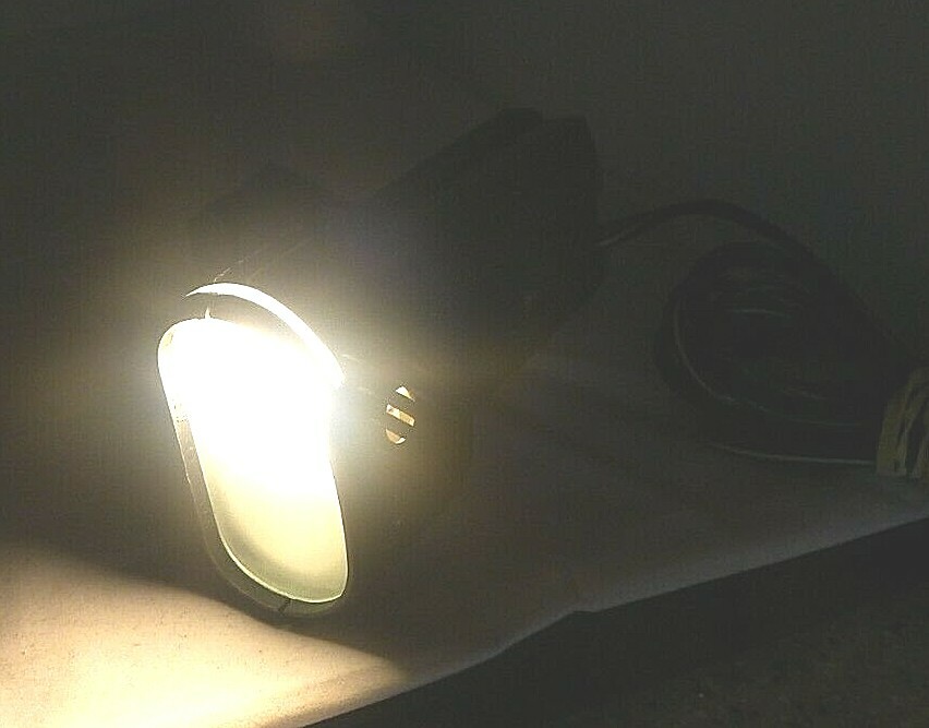 AZTEC VIDEO Camcorder Light +Hot Shoe Extender Vintage - TESTED