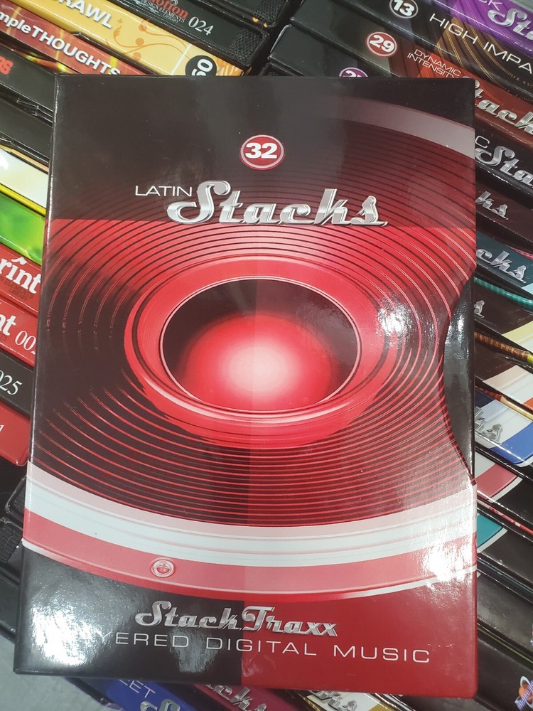 Digital Juice Media Editing Lot Stack Traxx Stacks PC Software Music & More