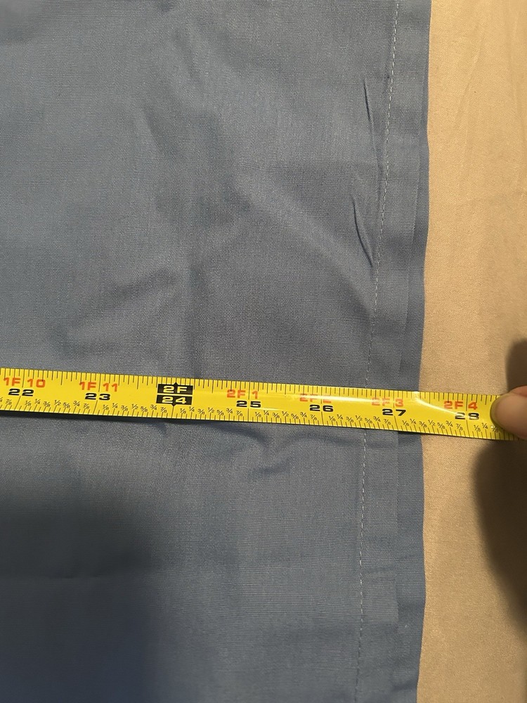 Unisex NWT ScrubZone Solid Light Blue Scrub Top Size Small