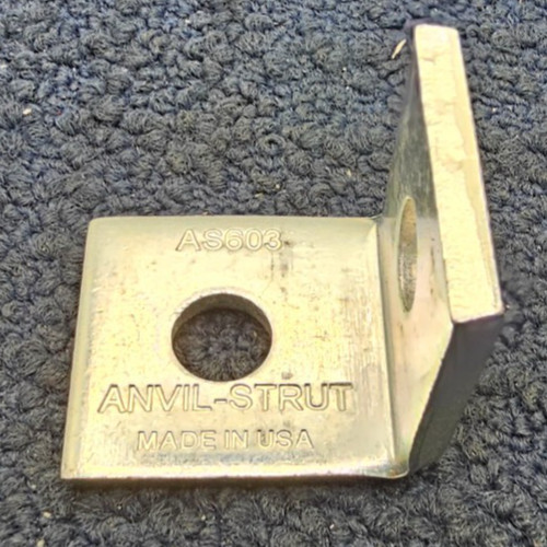 Anvil-Strut AS603 Galvanized Two Hole End Angle Fitting/Connector