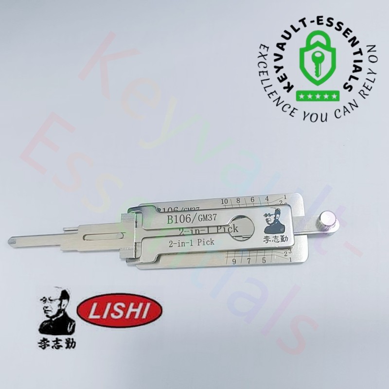 B106/GM37  Lishi 2 in 1 tool