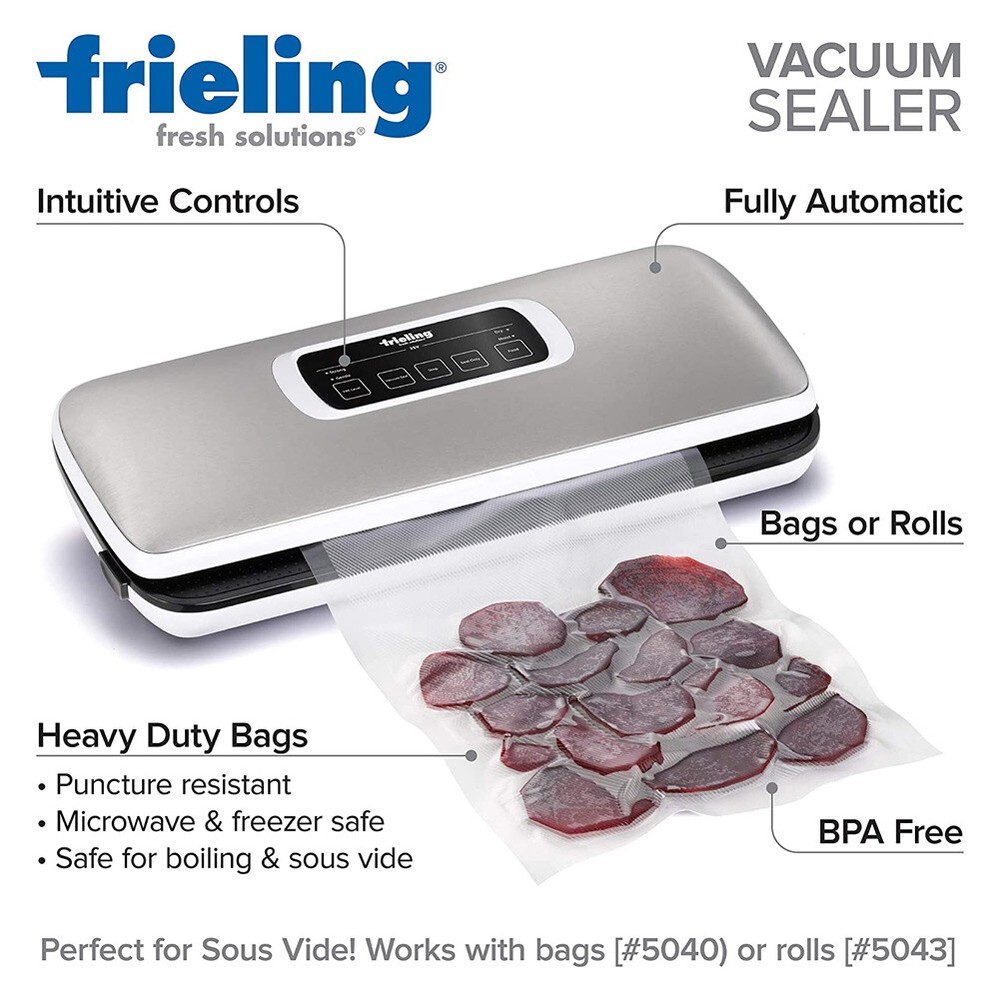 Frieling 5030 Automatic Sealing Sous Vide Ready Vacuum Sealer Silver