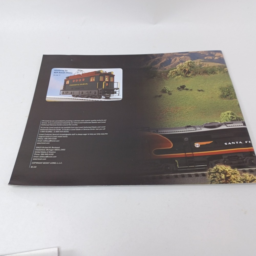 2007 Volume 1 K-Line by Lionel Premier Catalog