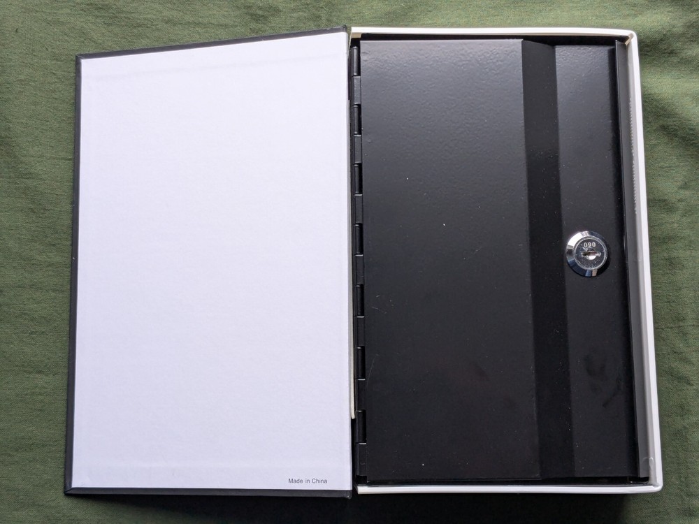 Rare Breitling Book Safe Lock Box With Keys