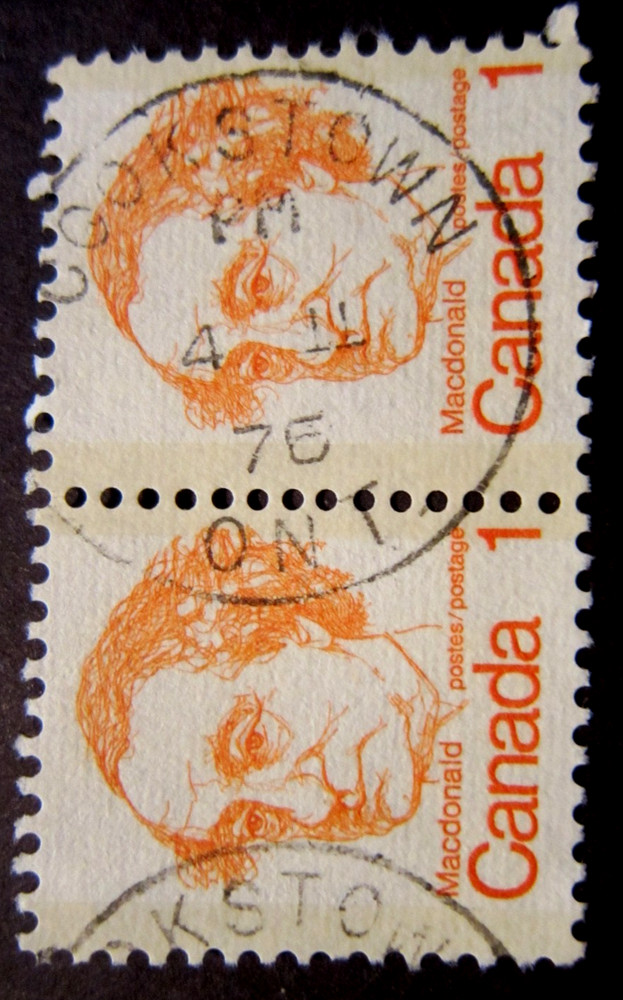 Canada #586 CDS Cancel Cookstown, ON {ebhs141}