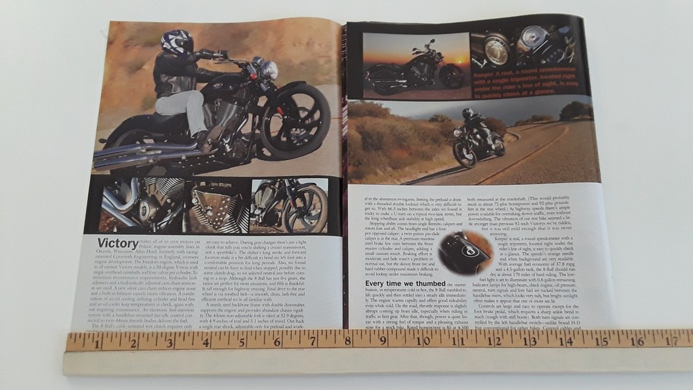 2007 VICTORY 8 BALL ORIGINAL 2007 ARTICLE