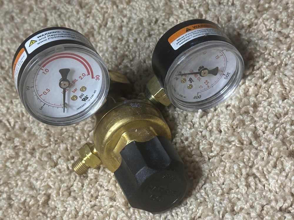 harris argon regulator Acetylene CGA-520