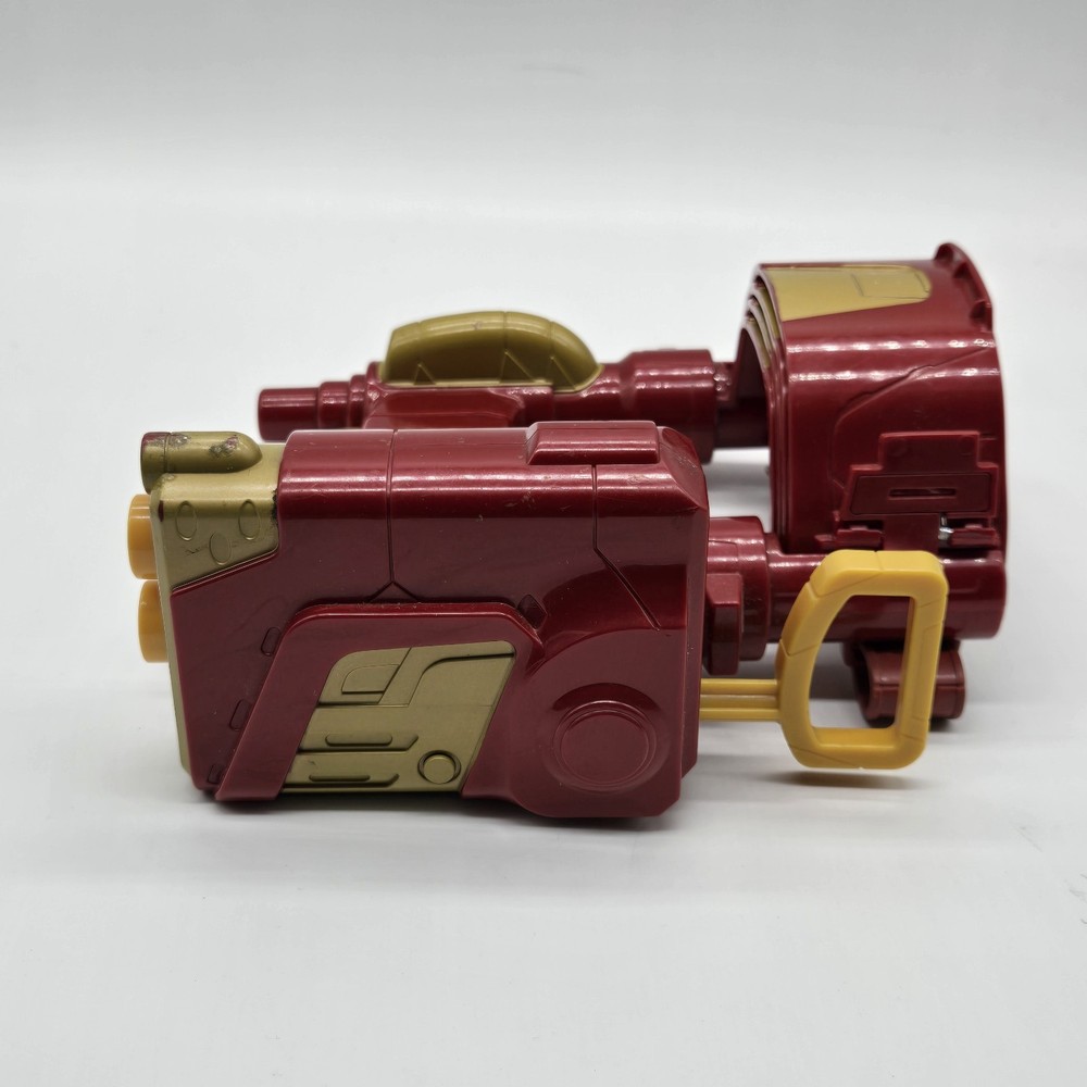 Marvel Iron Man Nerf Slide Blast Armor Dart Blaster 2015 Retractable Adjustable