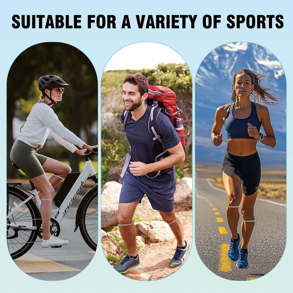 Patellar Tendon Support Strap, 2Pcs Pack Patella Band Knee Strap for Knee Pai...