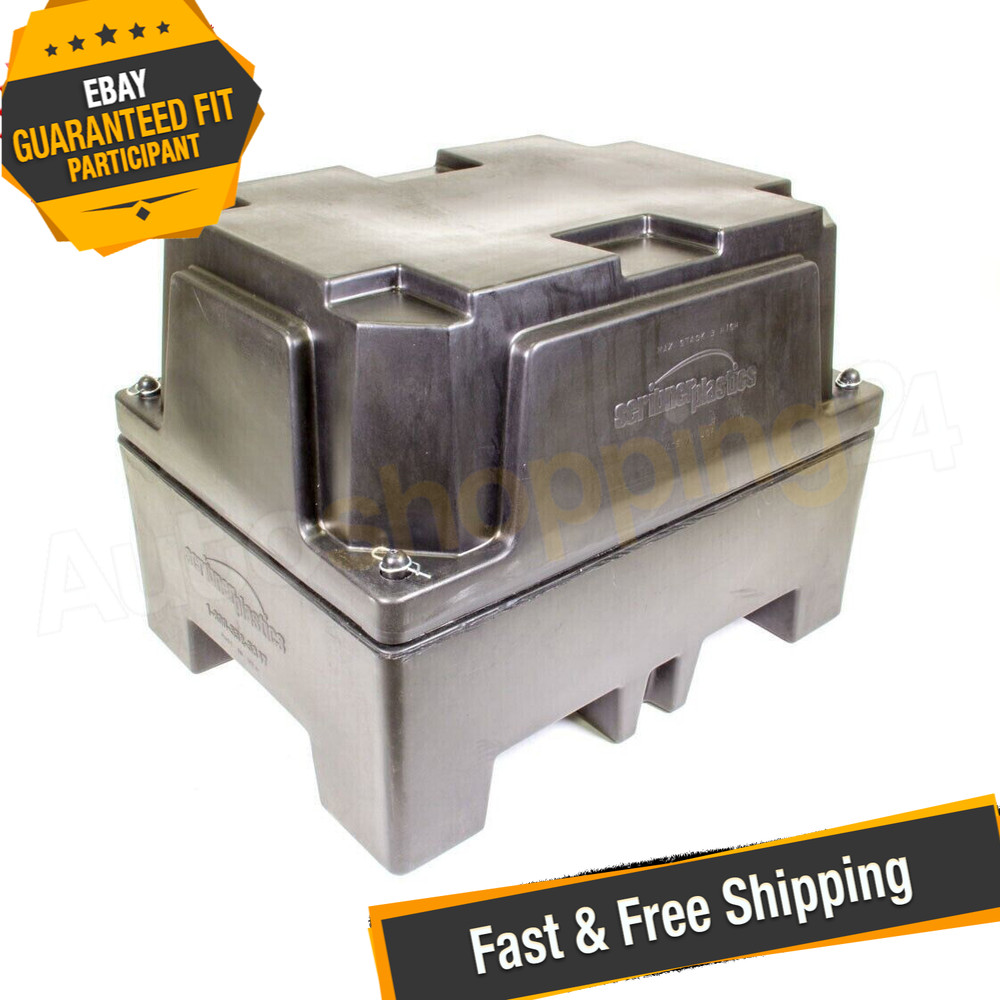 Scribner 5120 24 x 24 x 32 in Black Plastic Transmission Storage Case