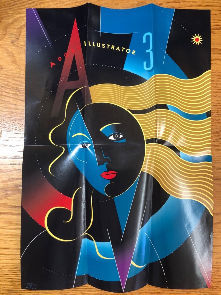 Adobe Illustrator version 3 Flyer / Fold Out Poster