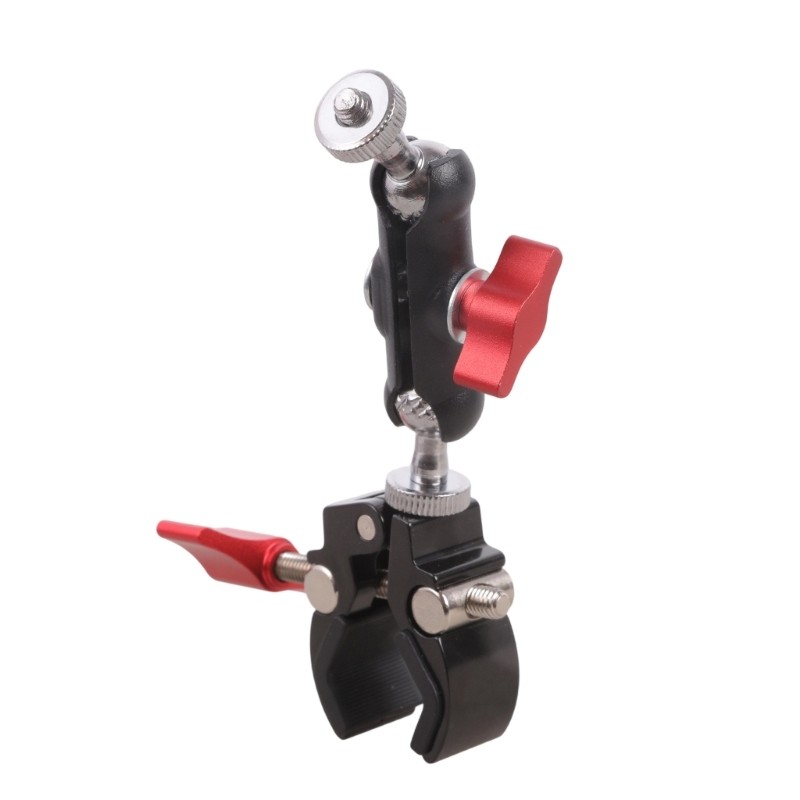 1/4inch Threaded Ball Head Threaded Screw Adapter Double Head for DSLR Camera