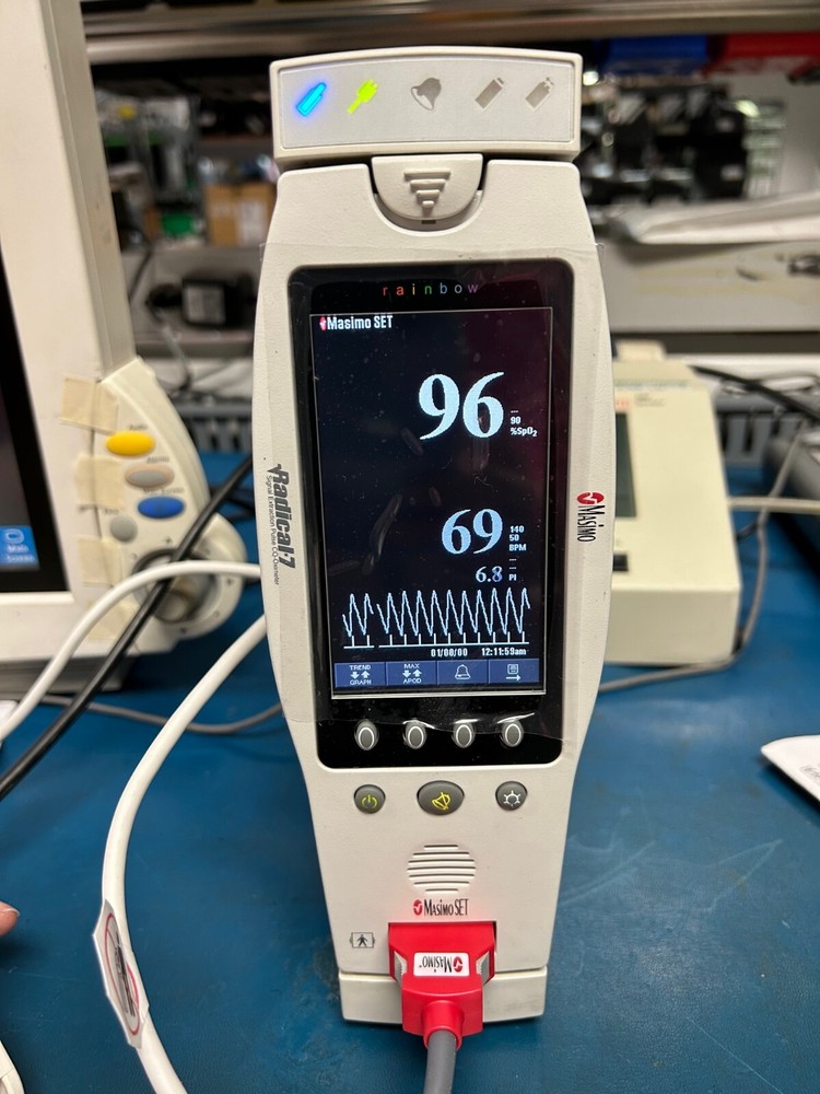Masimo Radical-7 Rainbow Handheld Pulse Oximeter, Refurbished
