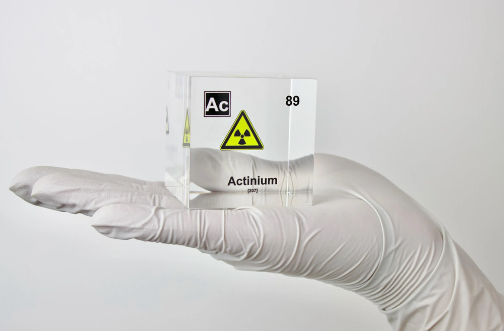 Actinium Element Cube