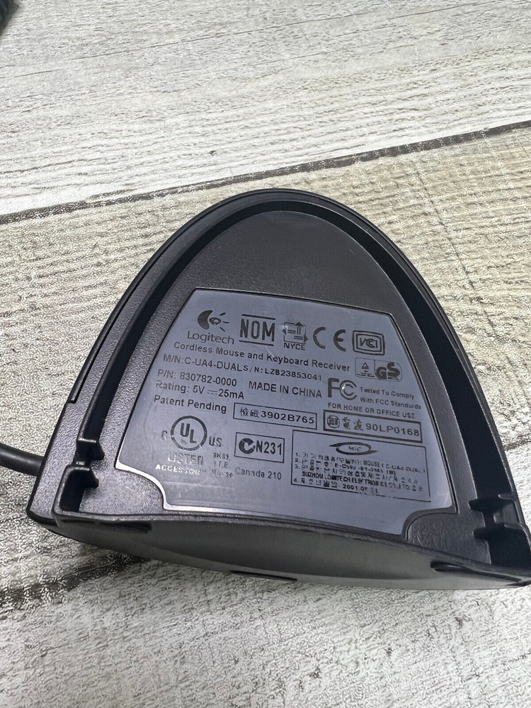 logitech 830782-0000 mouse and keyboard replacment receiver