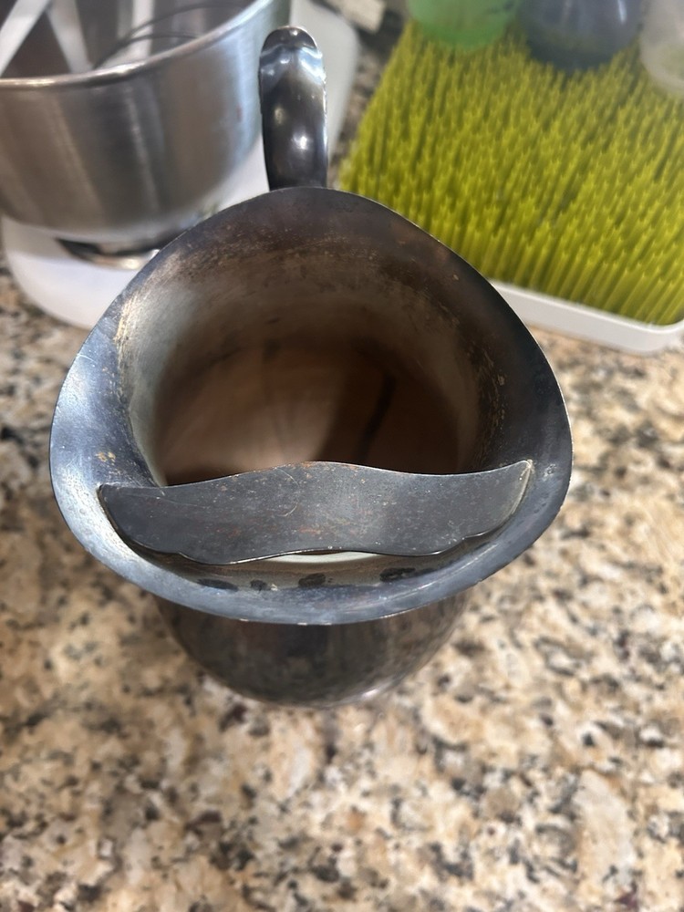 Roger Brothers Silver Plated Pitcher with Ice Lip