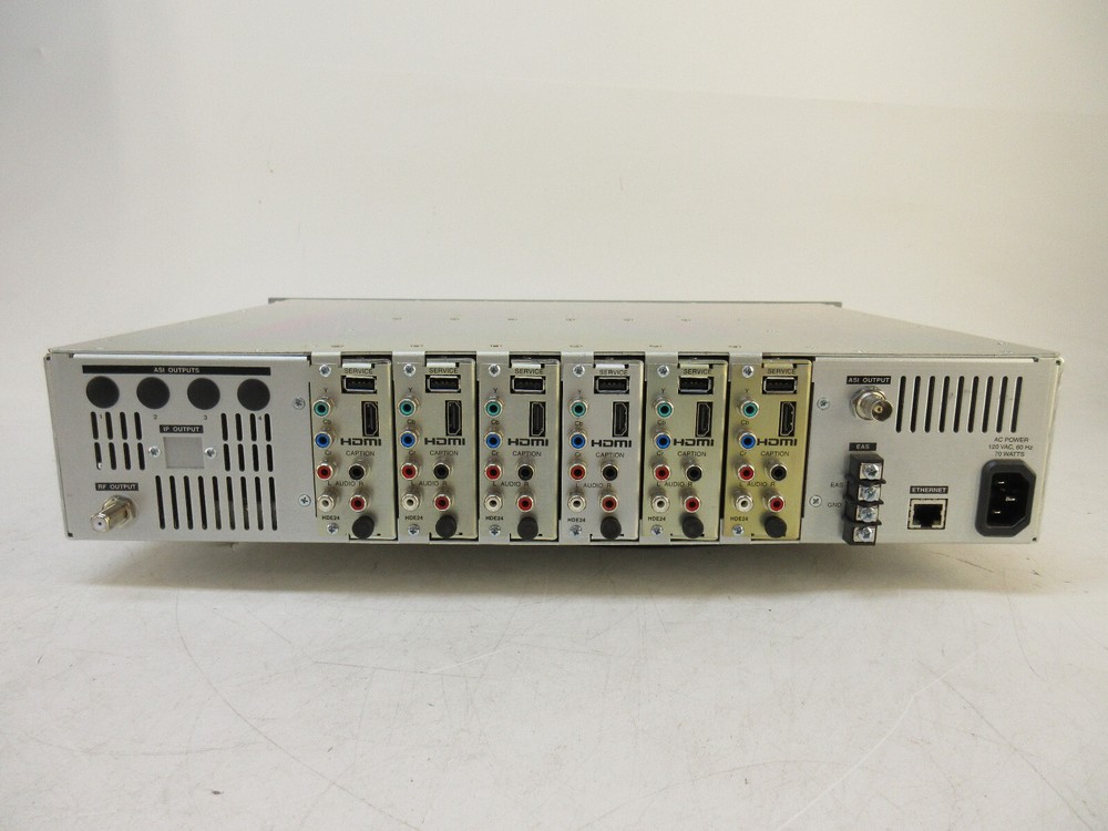 Drake EH244 Encoder Host Chassis, Quad QAM for MPEG2 & H.264 with 6x HDE24
