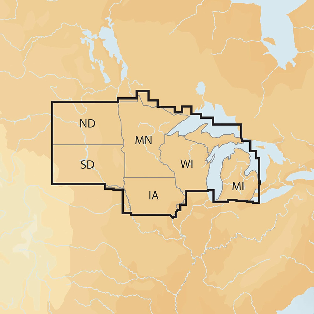 plus Regions North Lake Charts on Sd/Msd,Black