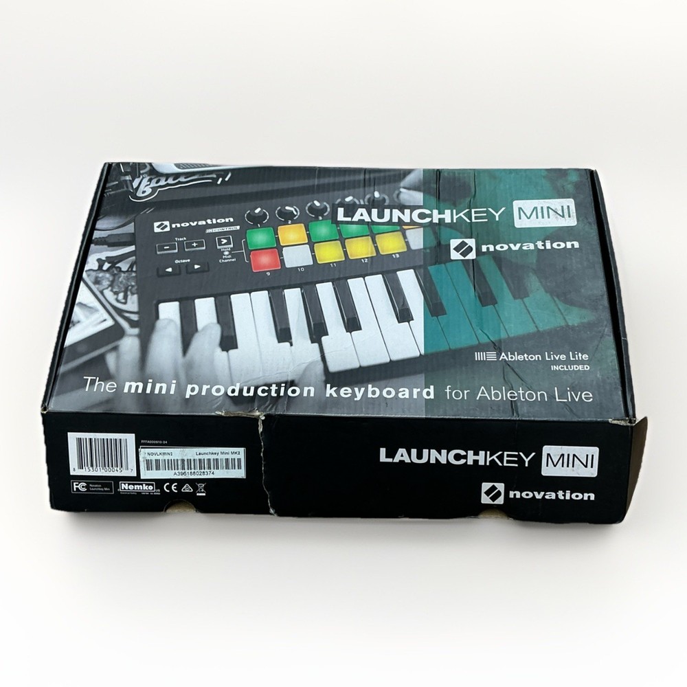 Novation Launchkey Mini MK2 USB MIDI Keyboard Controller