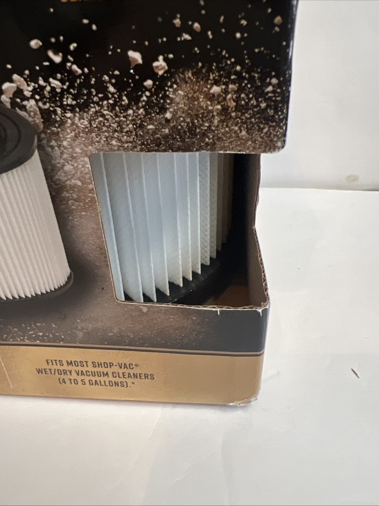 Vacmaster 4-5 Gallon Washable Cartridge Filter & Retainer