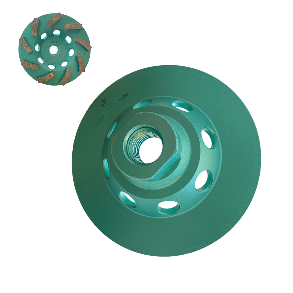 2 Pack 4.5" Diamond Segment Grinding Wheel Disc for Concrete Angle Grinders