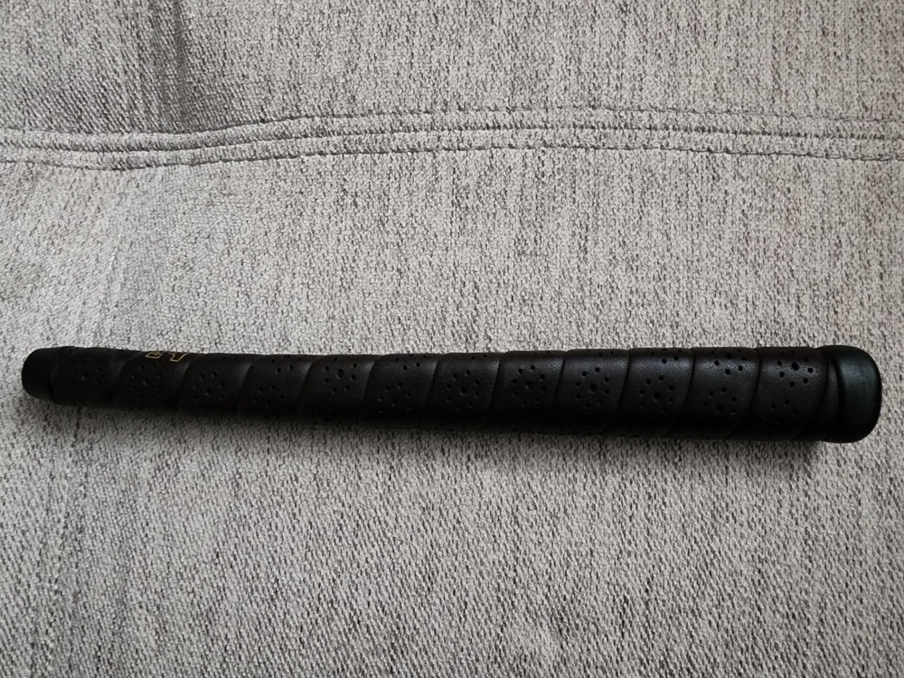 The Grip Master Genuine Leather Pro Perf Classic Wrap Putter Grip Black⛳⛳⛳