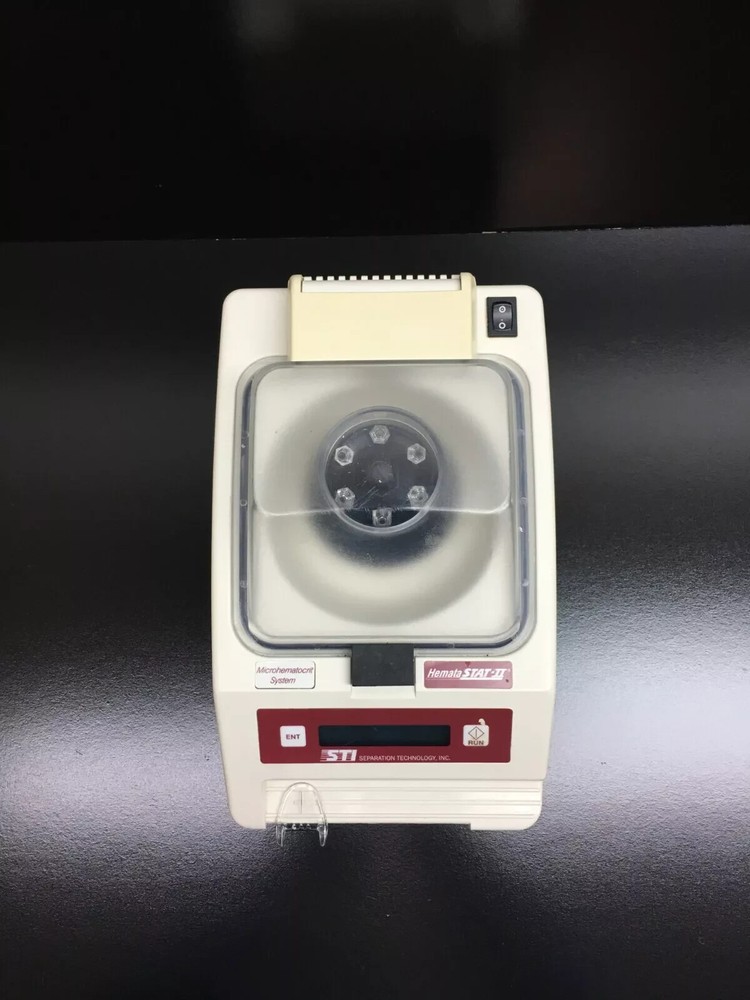 Seperation Technology Microhematocrit System Microfuge HemataSTAT-II 100-100
