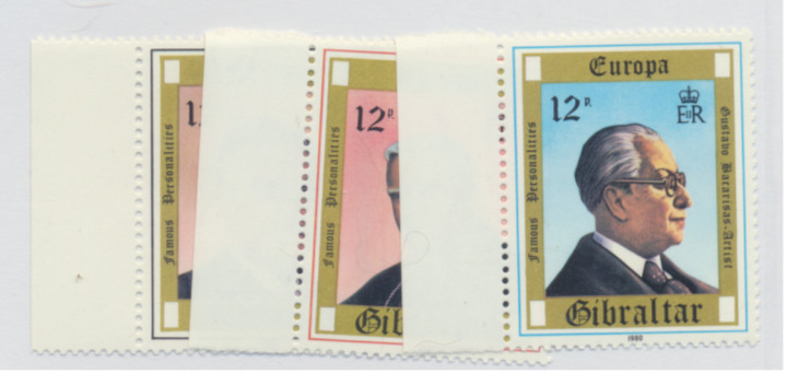 Gibraltar Stamps Scott #390 To 392, Mint Never Hinged