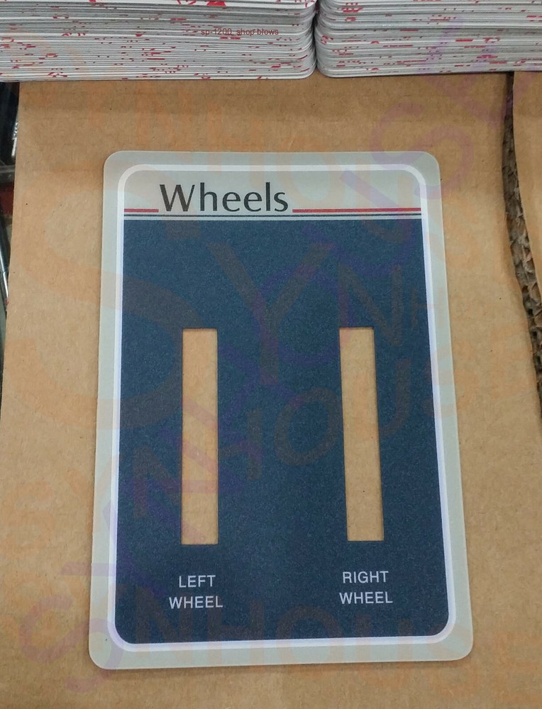 Brand New E-mu Emulator II Replacement Moog Wheels Panel Overlay - MINT & NEW!