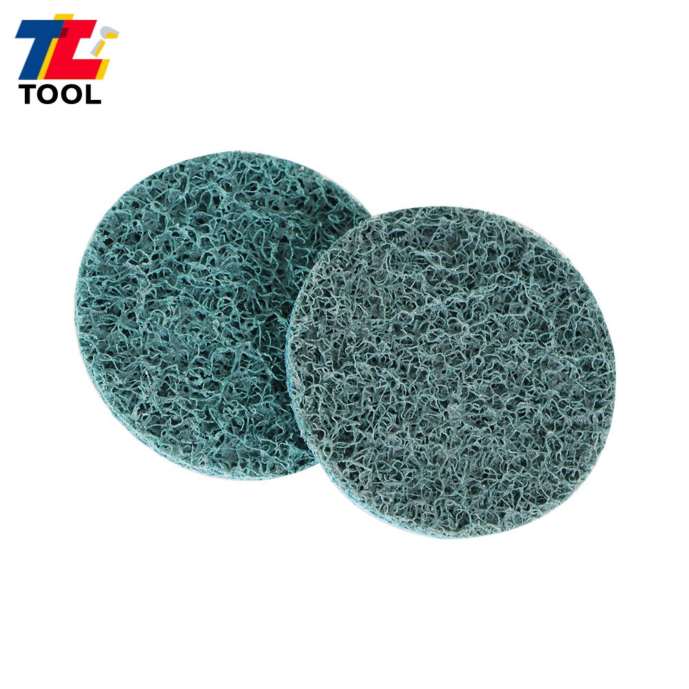 50Pcs 2" Fine Surface Conditioning Discs Roll Lock Grinder Sanding Pads