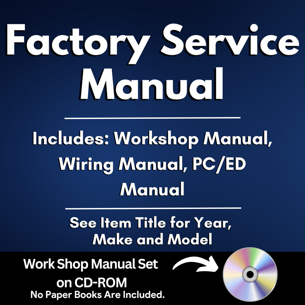 2002 Ford Thunderbird Service Repair Manual CD