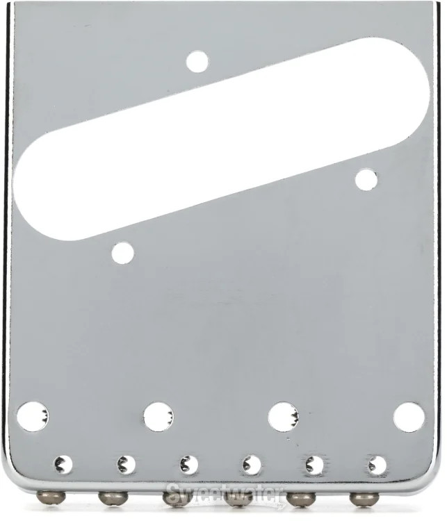 Fender 6-saddle Vintage-style Telecaster Bridge Assembly - Chrome