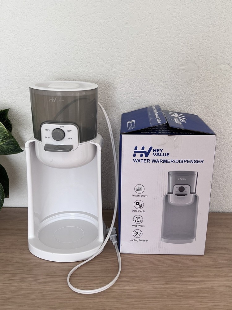 Hey Value Water Warmer Dispenser for Formula Instant Warm