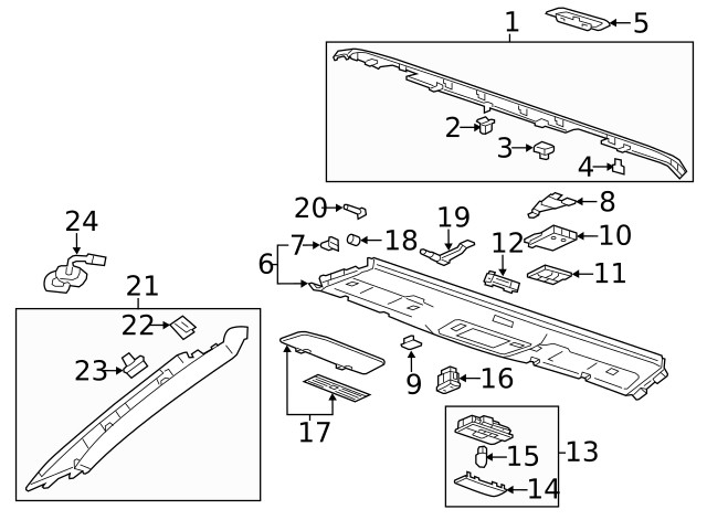 Genuine GM Molding 22801310