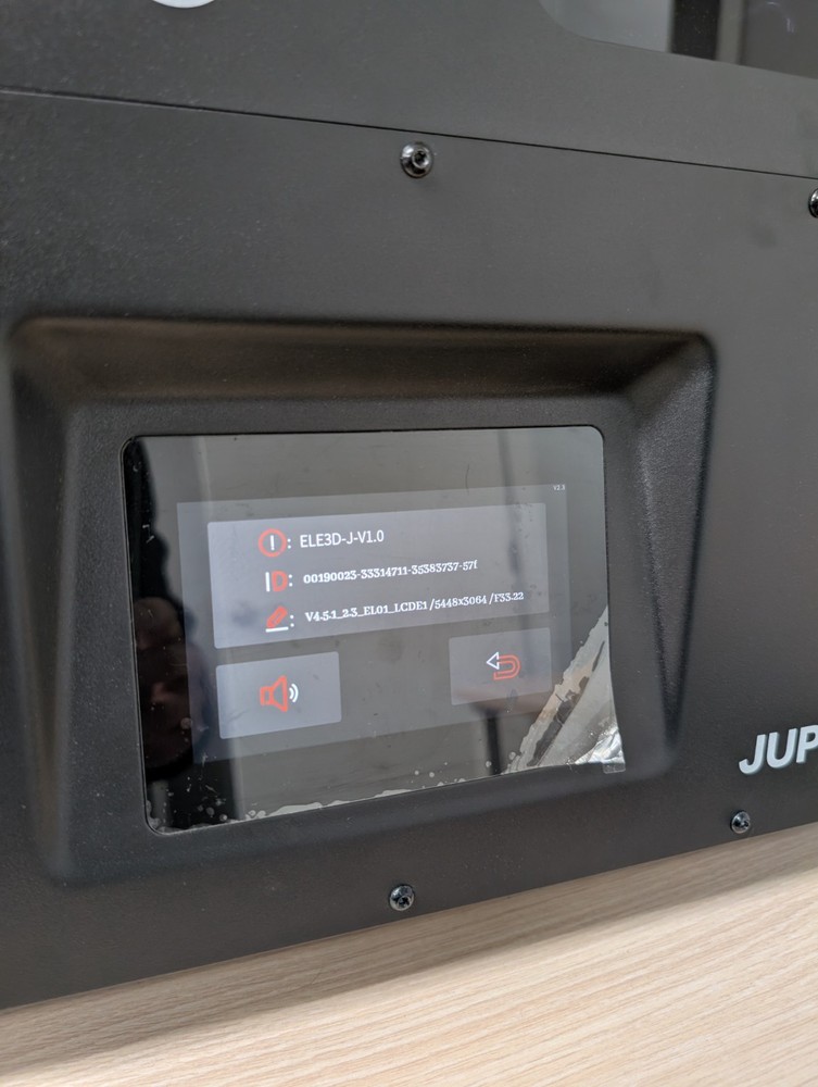 ELEGOO Jupiter 6K LCD 3D Printer Touchscreen USB Interface High Resolution