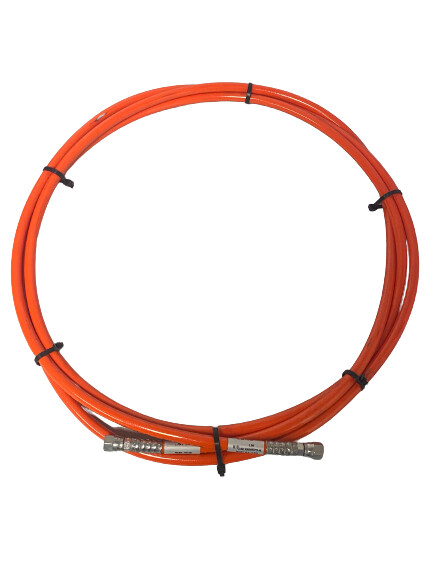 LCI 248654 Hydraulic Hose 3000 PSI #6 Flat Face ORing 3/8" Fitting - 200" Length