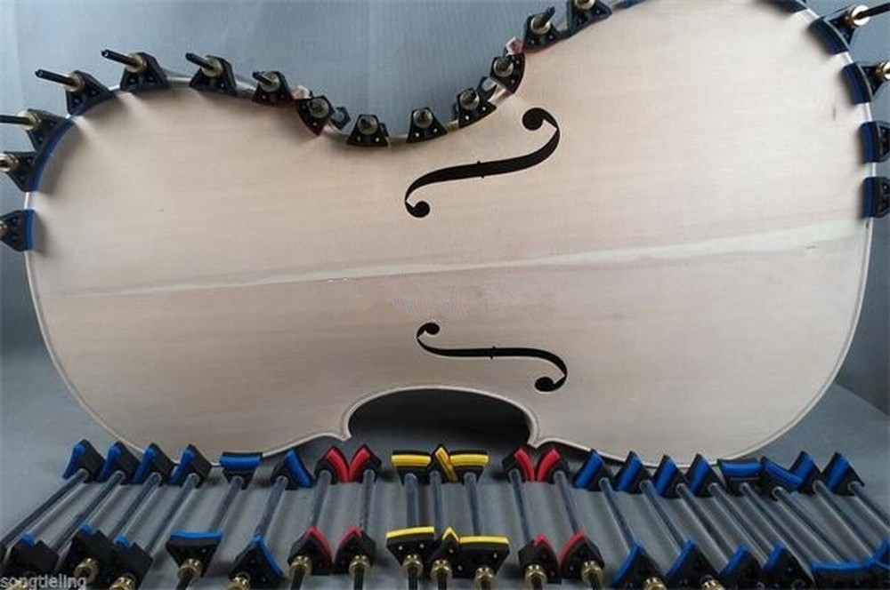 42pcs Cello Making Tools Set Kit Cello Gluing Clamp Clips Set