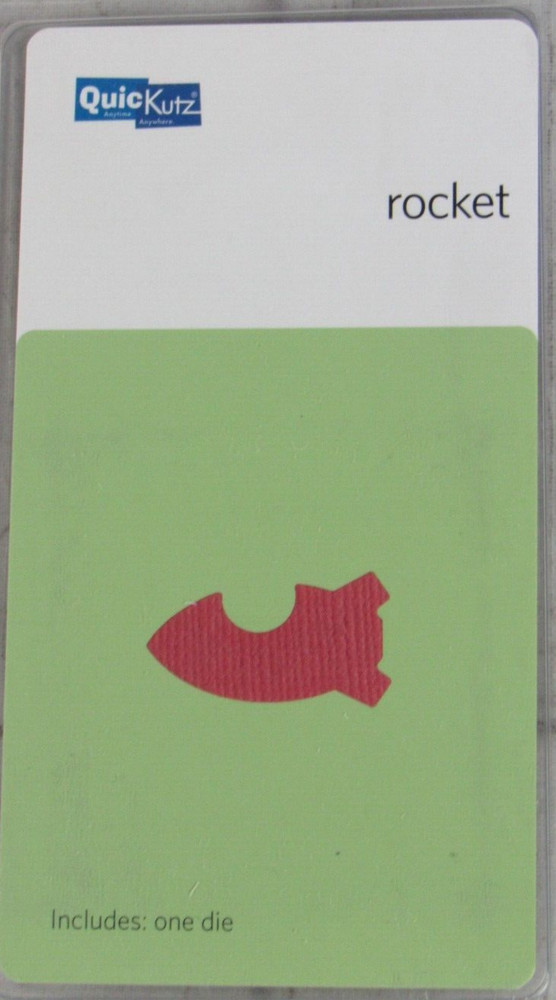 QuicKutz Rocket 2x2, 1 Cutting Die Set RS-0651