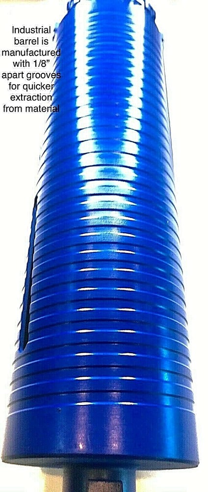 SDS MAX shank adapter & pilot bit with 2" & 3" Dry Diamond Core Bit