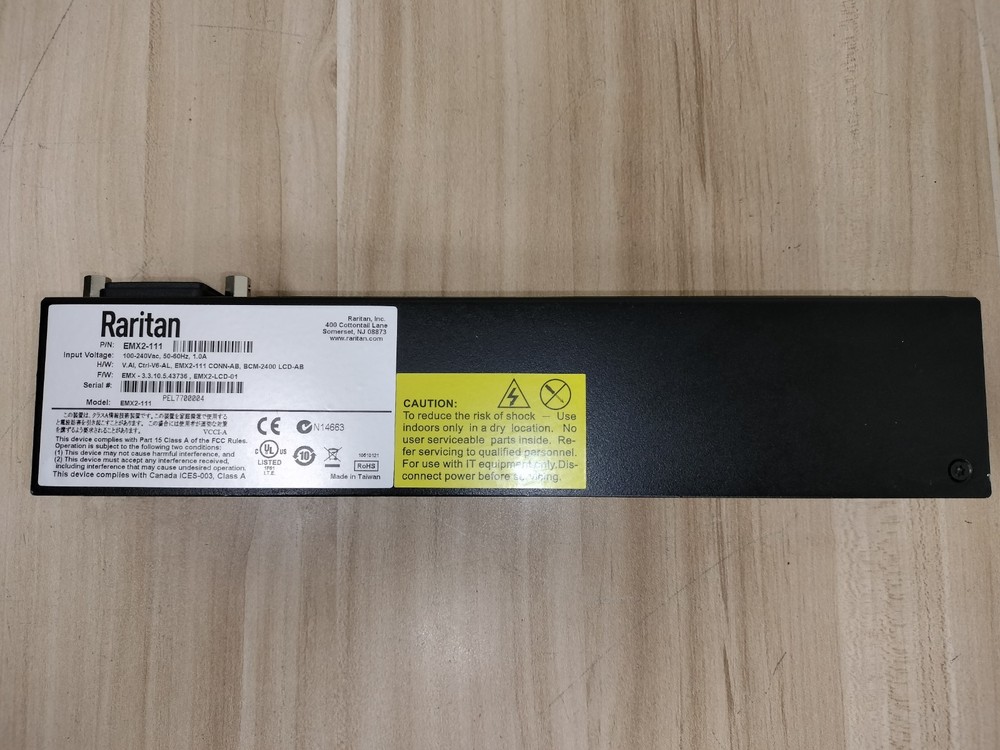 RARITAN EMX2-111 Smart Rack Environment Controller