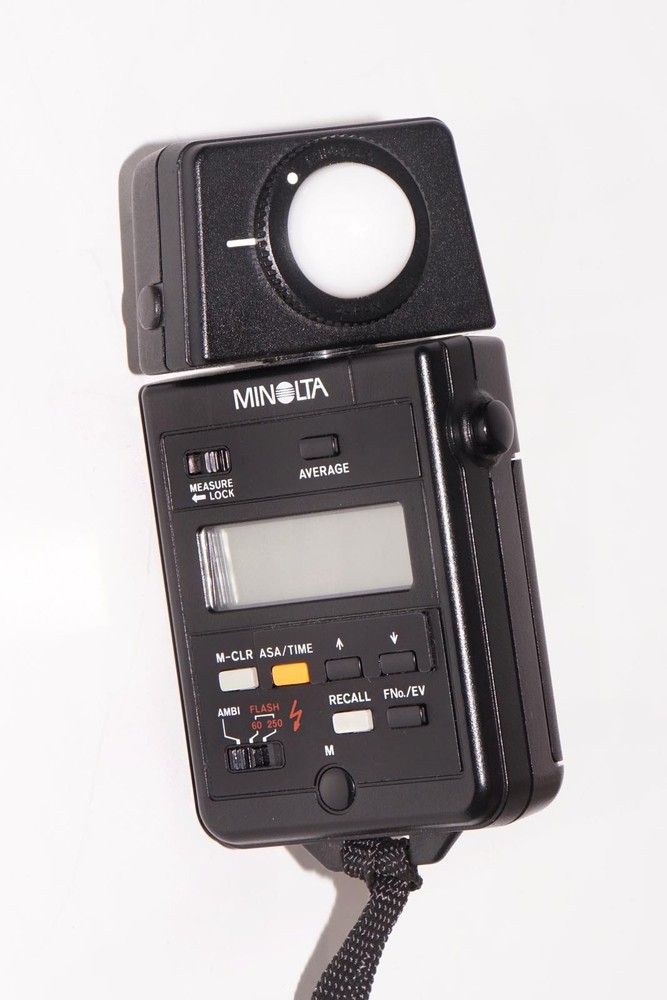 * Minolta Auto Meter IIIF III F Ambient & Flash Light Meter
